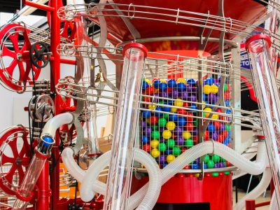 Complicated ball machine